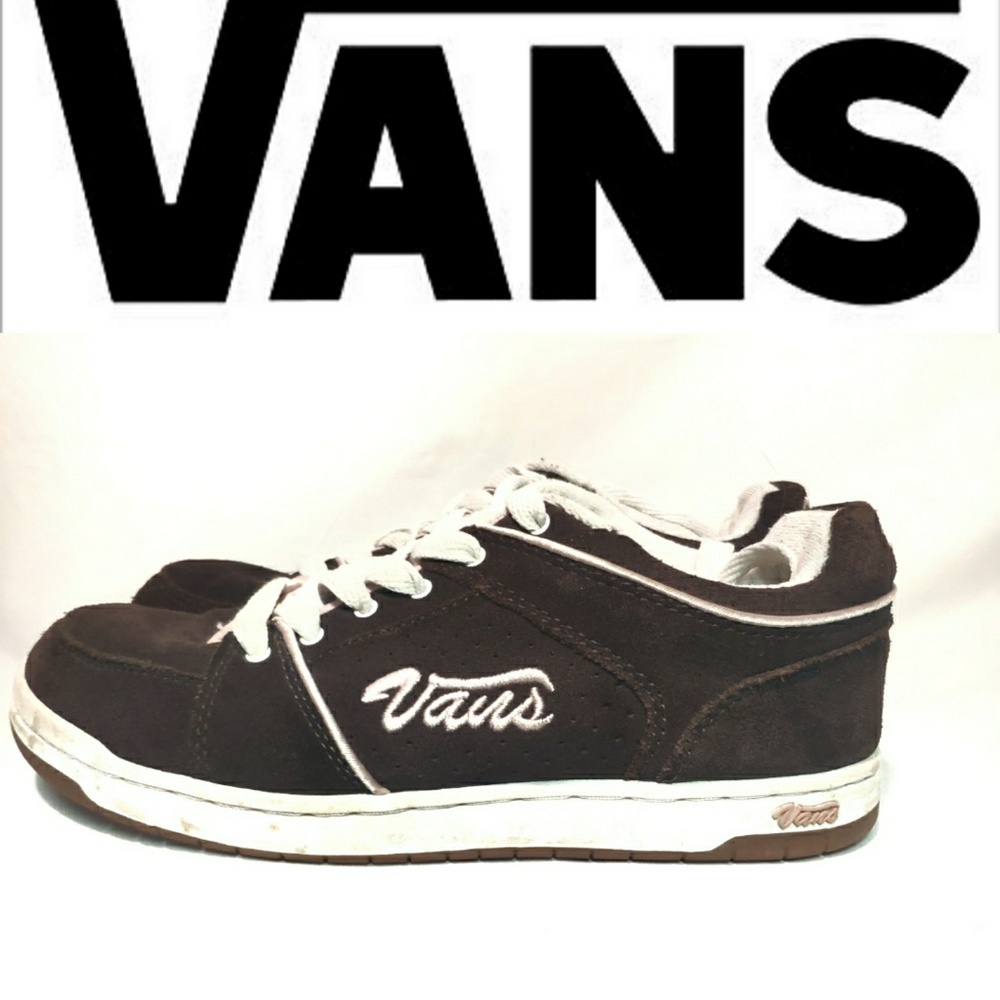 Vans Marianna Brown Suede and Pink
